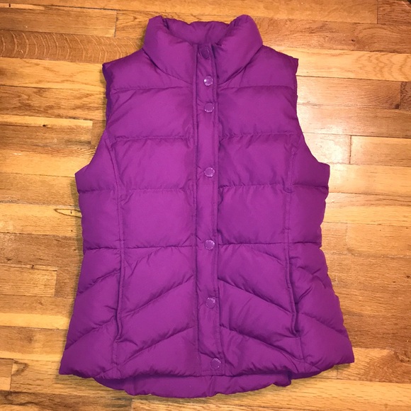 J. Crew Factory Jackets & Blazers - J.Crew Puffer Vest- Purple